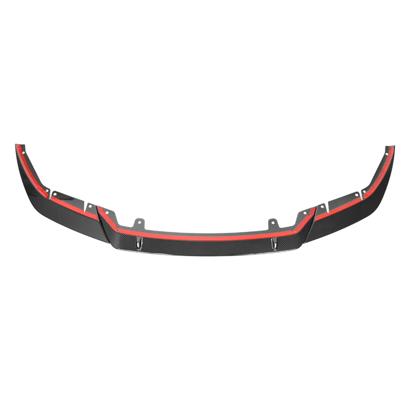 

100% Dry Carbon Fiber ST design 3PCS Front lip for M5 F90 LCI 2020 Spoiler