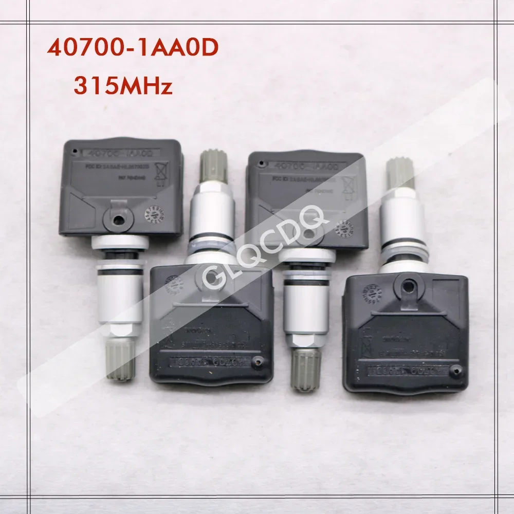 4PCS FOR 2012 2013 2014 NISSAN ARMADA 315MHz TIRE PRESSURE SENSOR TPMS SENSOR 40700-1AA0D 407001AA0D