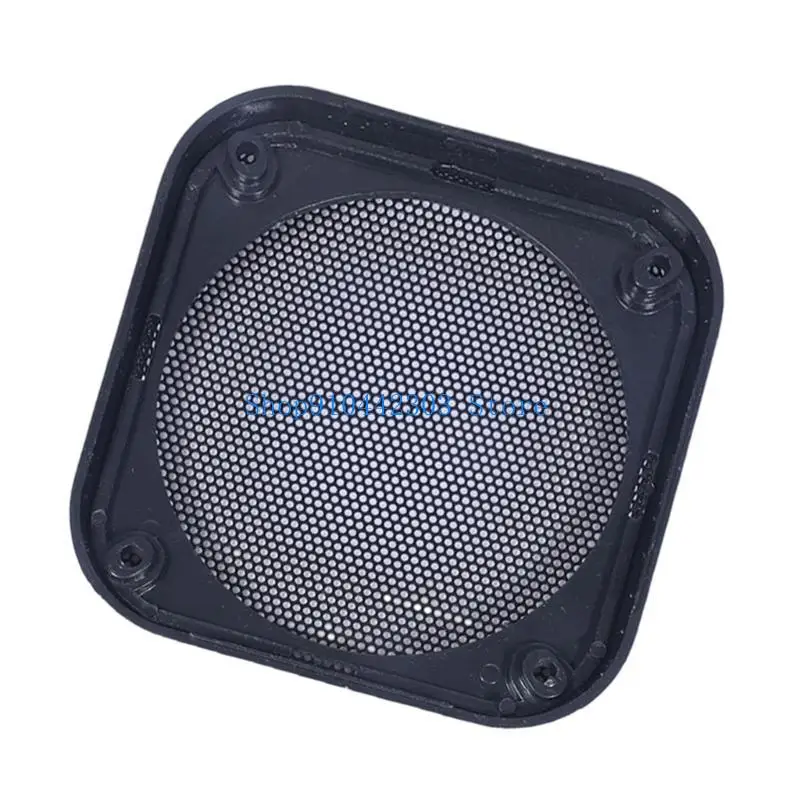 Quadratischer Lautsprechergitter-Schutz für Auto-Subwoofer, Metallgitter-Abdeckung für Lautsprecher, Dekorativer Kreisrahmen für den Innenraum – Detail 4