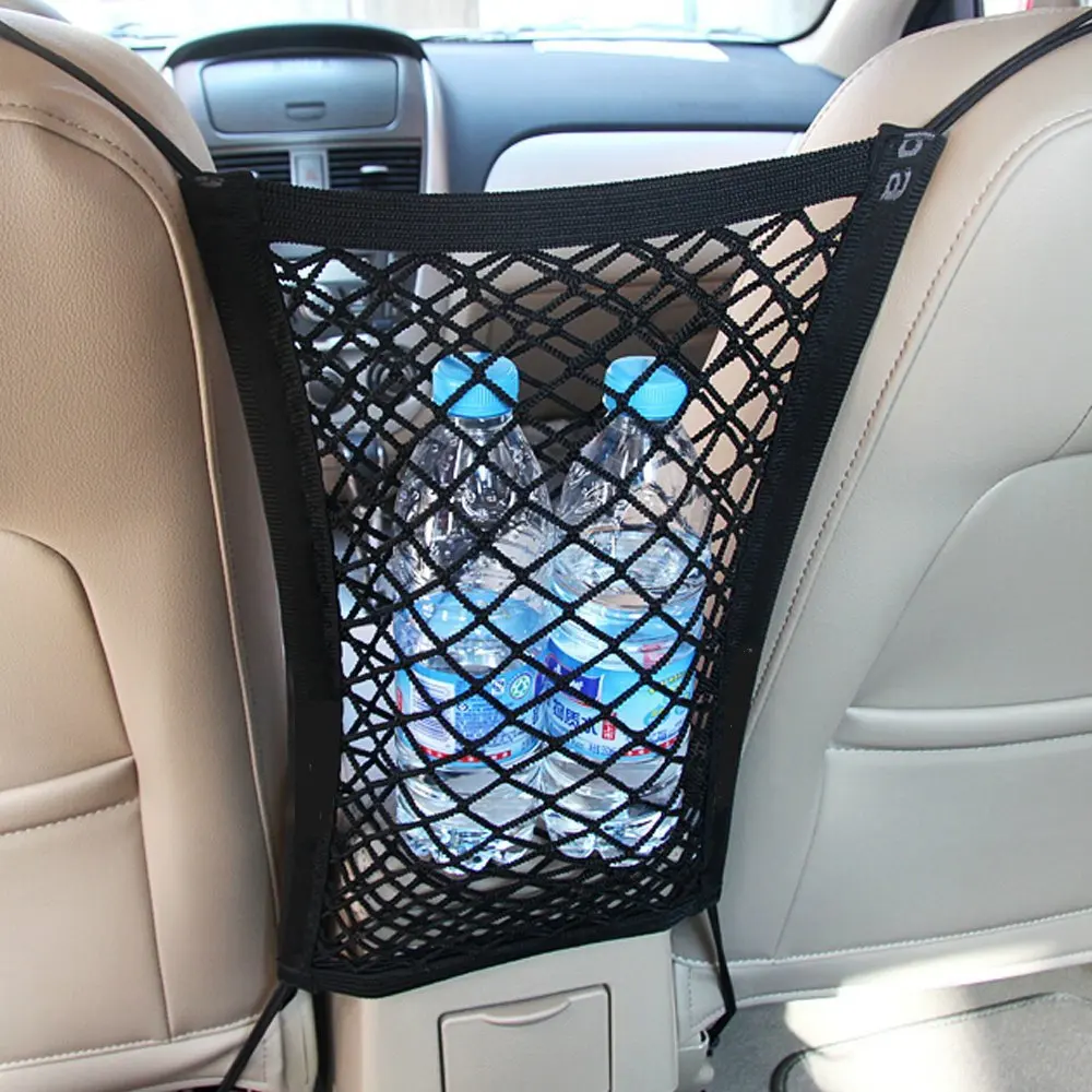 

Car Organizer Net Seat Back Mesh net For Hyundai Santa Fe Sonata Solaris Azera Creta I30 Ix25 Tucson IX35 For Buick Infiniti car