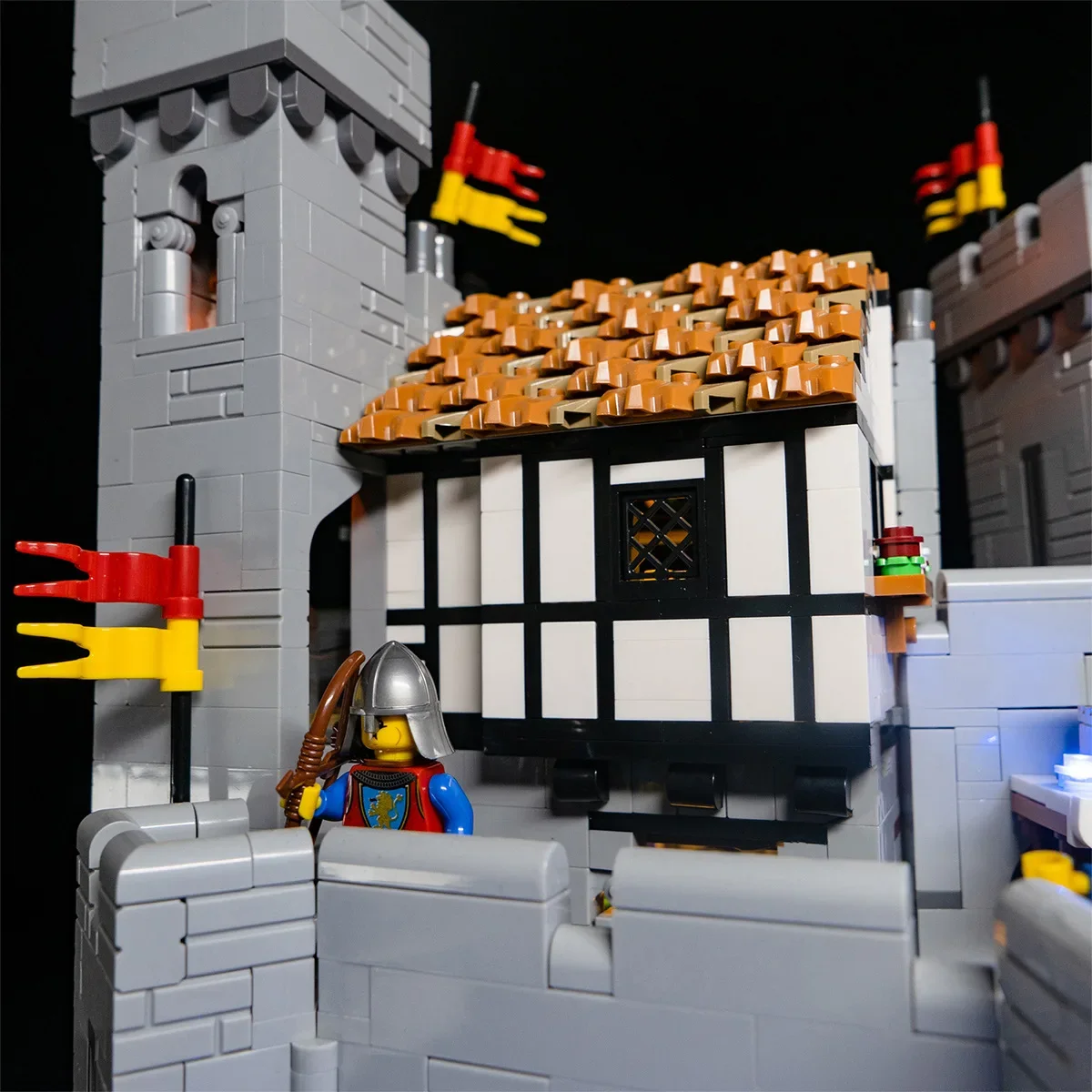 DIY RC LED Light Kit For LEGO 10305 Lion King's Castle   (Only LED Light,Without Blocks Model)