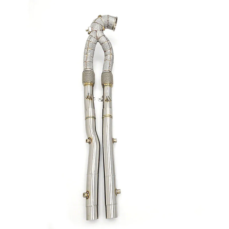

Tuning Exhaust Header Downpipe for RS3/TTRS 2.5T 2021-2025 High Performance Stainless Steel No cat Sport Car Exhaust System