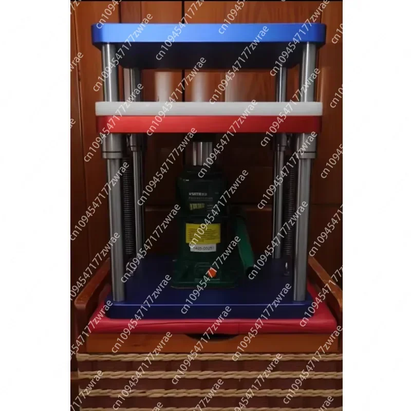 Aluminum Alloy Four-column Hydraulic Press Manual Leather Cutting Machine 110V/220V 1 Year