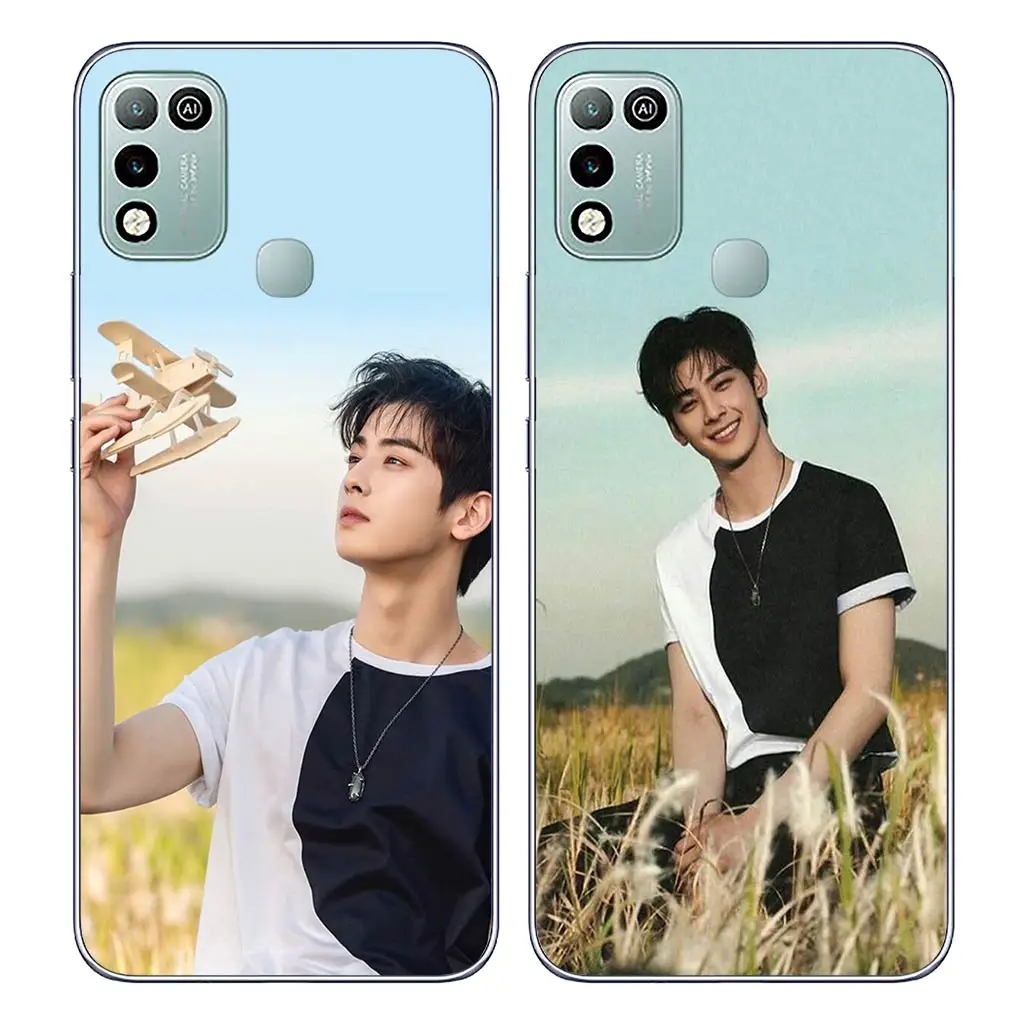 Cha EunWoo Lee Dong min Eun Woo Phone Cover for Motorola Moto Edge 40 Pro 30 neo 20 Fusion Ultra G200 E22 E40 E30 E22I Soft Case