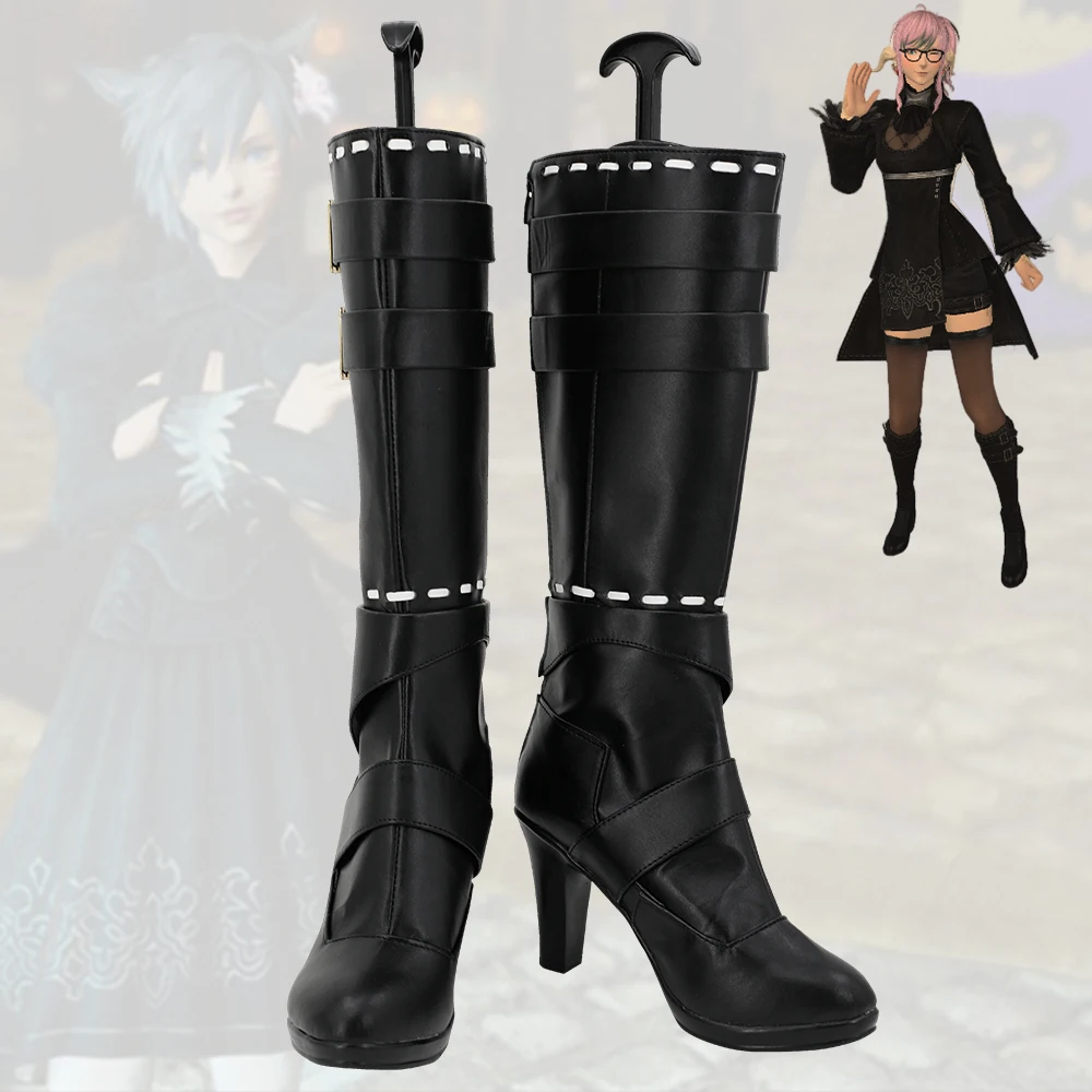 YoRHa type 53 Healer Shoes Final Fantasy XIV/FF 14 Cosplay Boots