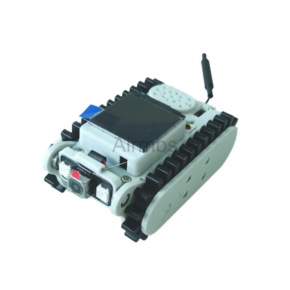 Pipeline Inspektion Drahtlose Video Auto Track RC Roboter mit Kamera Maker Lehre Esp32 Scannen Code Netzwerk DIY Programm Spielzeug