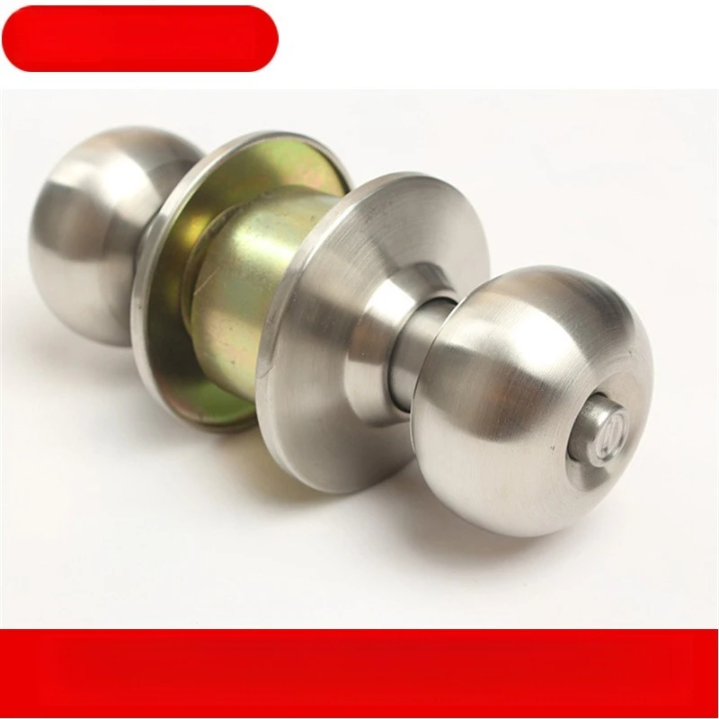 

5791 Knob Lock Stainless Steel Aluminum Door Lock for Bedroom Interior Wooden Door