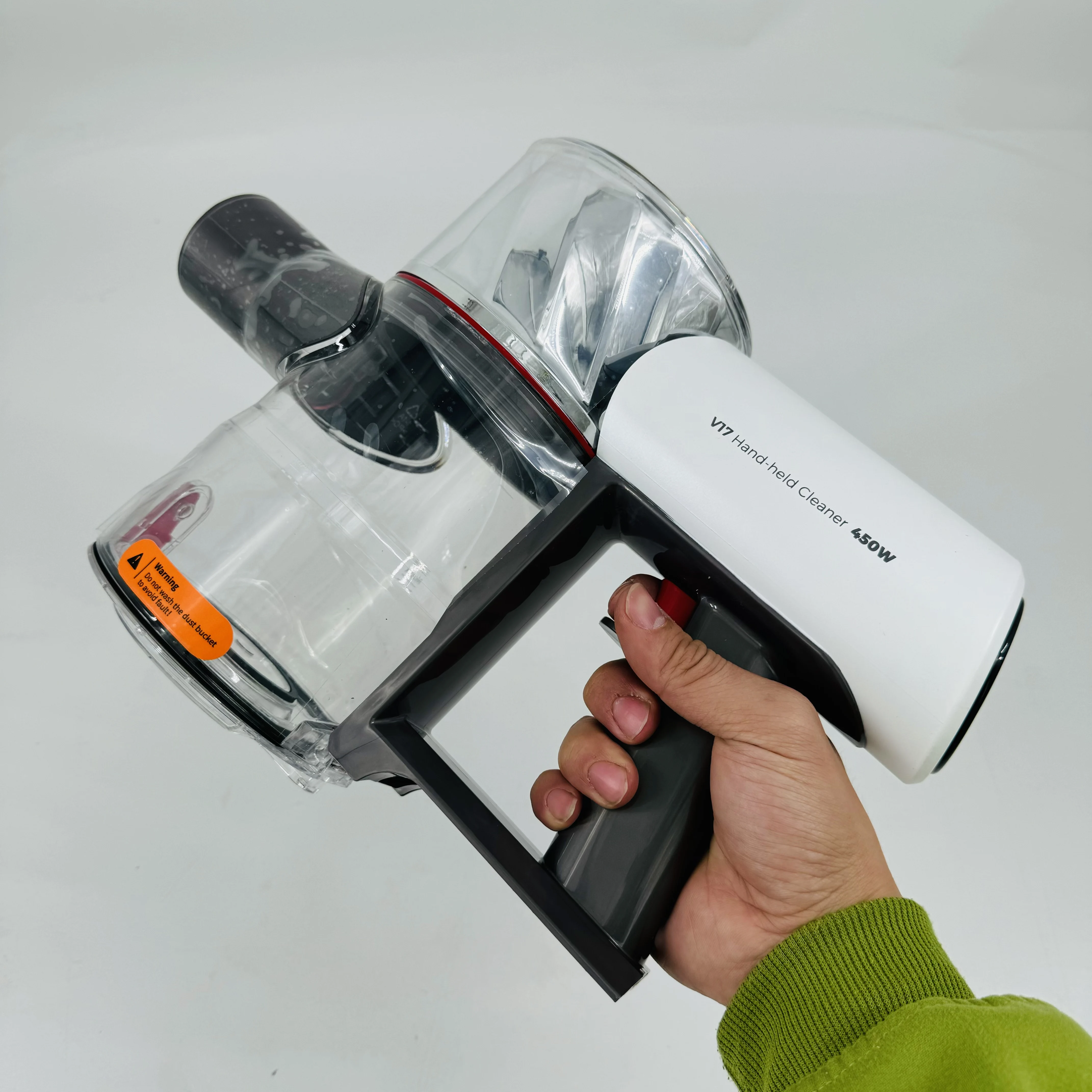 Redroad V17 Vacuum Cleaner Accessories Scraper Strip Water Box Rolling Brush Battery Fan Dust Cup Multi Cone Filter Metal Rod view 3