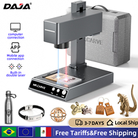 DAJA M4 PRO Fiber Marking Machine Portable Dual Laser Engraver for All Material Jewelry Wood Metal Plastic Leather Glass Ring