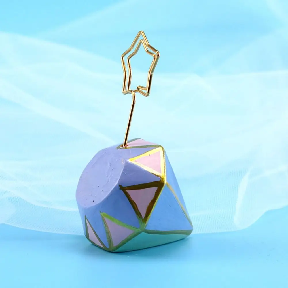 Stationery Supplies Resin Note Clip Cute Desktop Decor Desktop Clip Decorative Creative Shape Menu Clips Photo Clamp