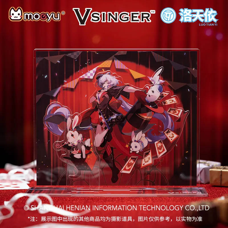 Original Moeyu Luo Tianyi  AS YOU CAN SEE V SINGER Acrylic Figure Stand Toys Model Vocaloid Cosplay Anime Peripheral