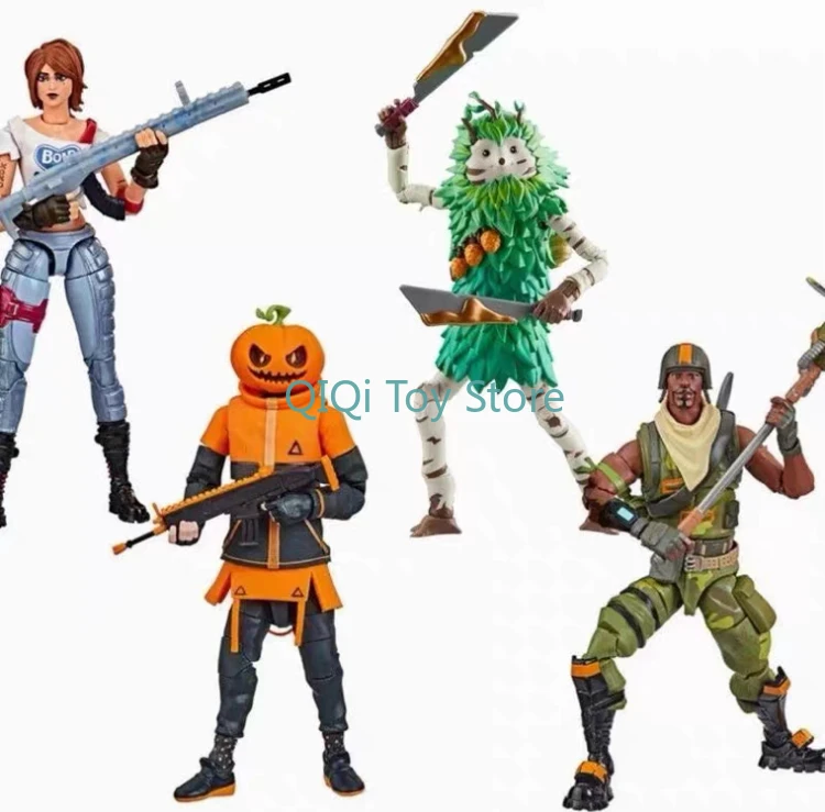 

Hasbro Pumpkin Man+ Jungle resident + propeller + Tina 6-inch movable doll