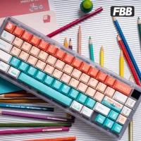FBB Keycaps Venice Fit Cherry Mx Switches Mechanical Keyboard Key Caps PBT DIY Accessory 60%, 75%, 80%, 96%, 100% Layout