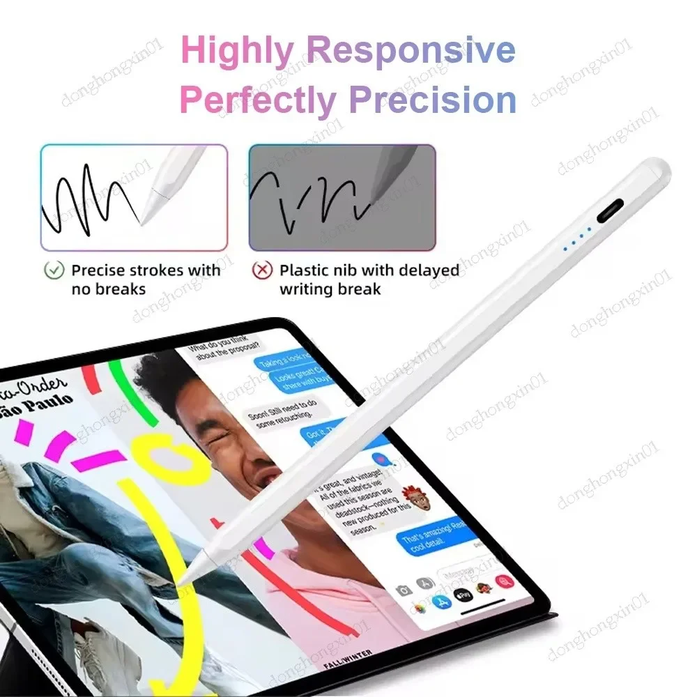 Universal Stylus Pen for Redmi Pad SE 4G 8.7inch 10.61 Pro 12.1 for Xiaomi Poco Pad 5G 5 6S Pro 12.4 Android Capacitive Pen