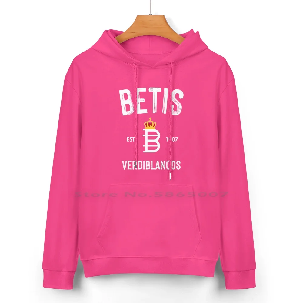 Betis Europa League 2022 Pure Cotton Hoodie Sweater 24 Colors Soccer Betis Verdiblancos Betis Europa League Betis Match Betis