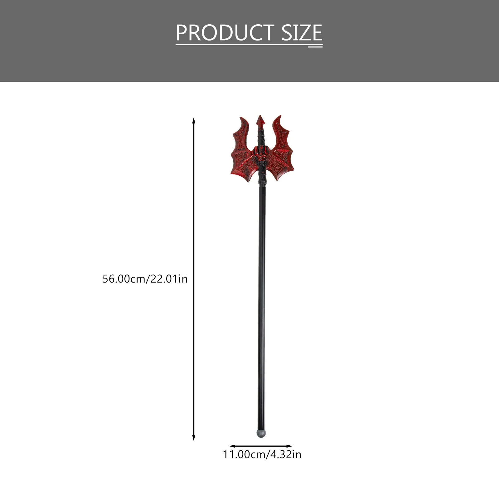 3pcs 할로윈 어린이 축제 코스프레 소품 파티 무대 공연 소품 실물 같은 축제 코스프레 장난감 장식 액세서리