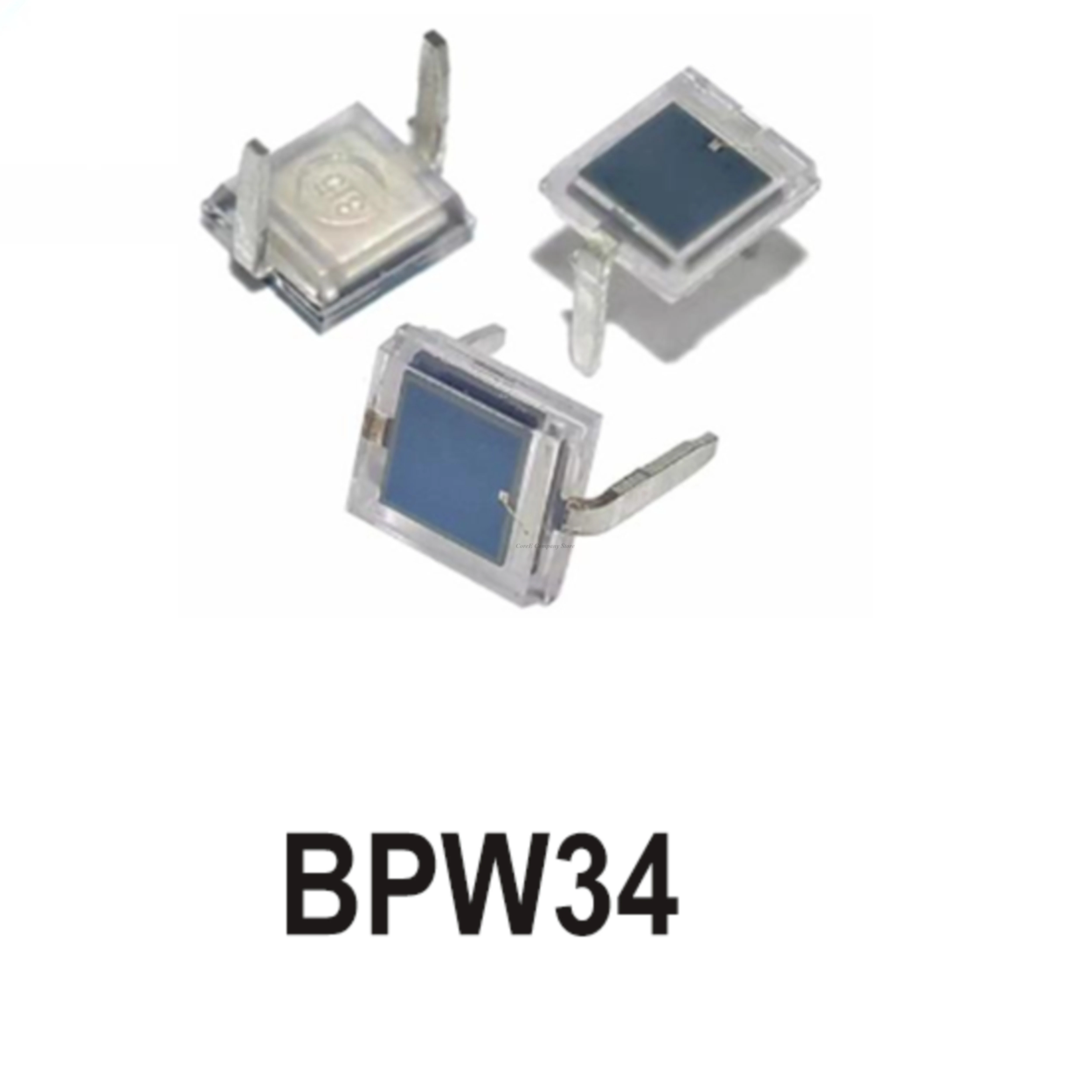 10Pcs/Lot BPW34 DIP-2 Photodiode BPW34 Silicon PIN photodiode infrared receiver tube