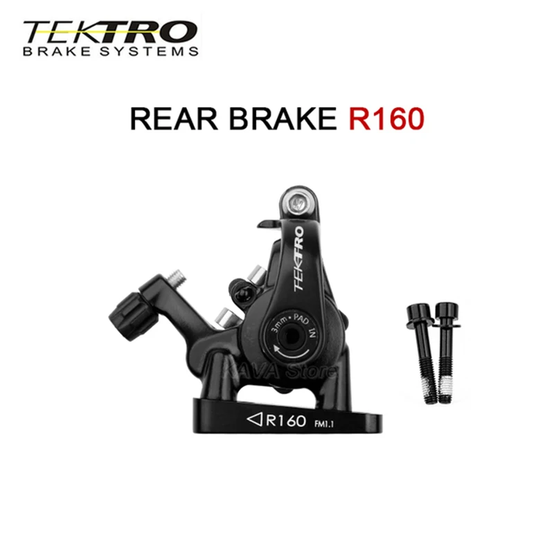 

Tektro MD-C550 Road Bike Brake Flat Mount Caliper Double Piston Discs Brake Gravel Bike Brakes TR-24 160mm Rotors Bicycle Parts