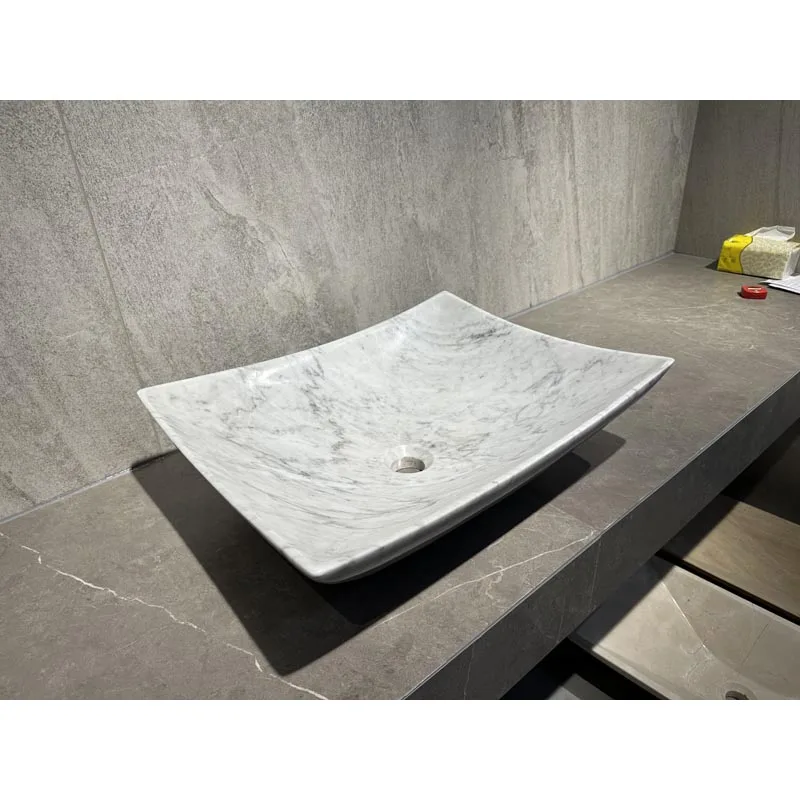 

The size of the marble rectangular sink is 51 * 40 * 13.5 cm, and the high-quality model