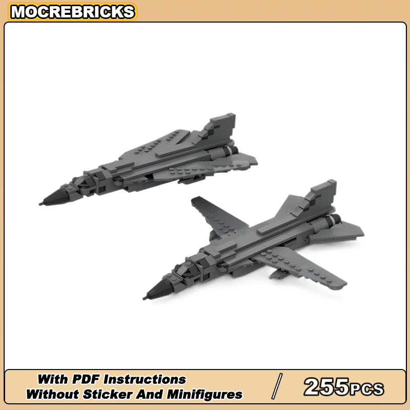 Model strategicznego bombowca B-52 Stratofortress US Army z II wojny światowej, klocki konstrukcyjne MOC, model samolotu myśliwskiego, zabawki z klocków, prezenty dla dzieci