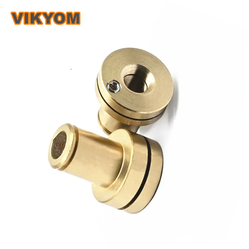 2 Pieces Flex Face Locking Fine Tooth Nut High Stability Type Precision Optical Parts With Locking Type Thread Bushing M6X0.25