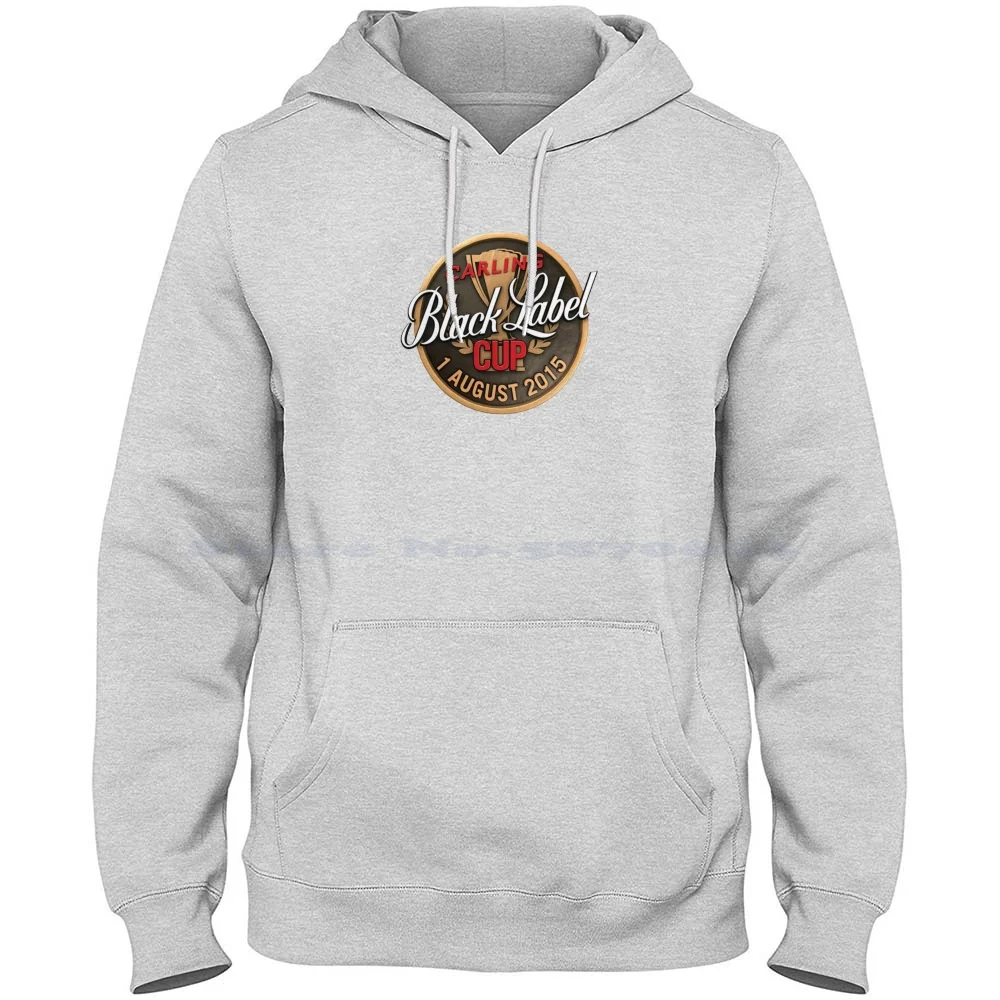 Vintage Carling klassisches Design 100% reine Baumwolle Hoodie T-Shirt Brauerei Biere Logo Carling Black Label Getränk