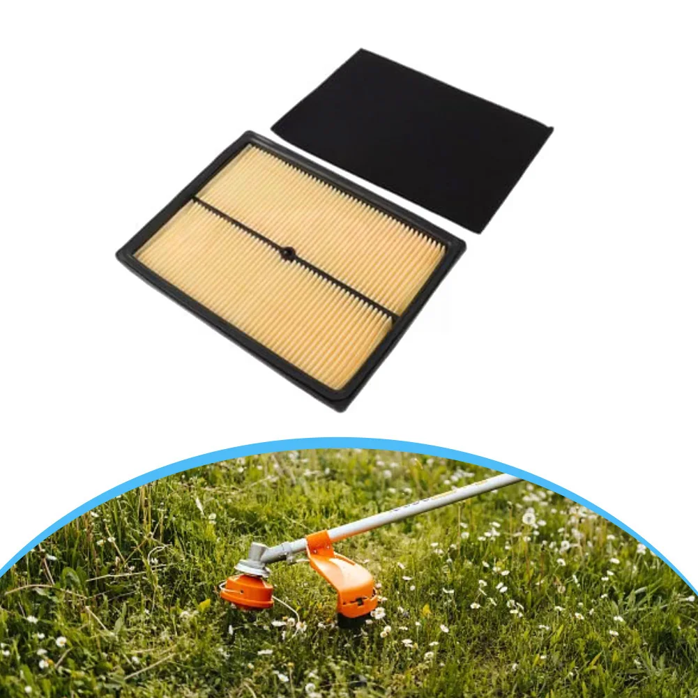 Air Filter Kit For Honda GX610 GX620 GX670 And Compatible Rato 670cc 739cc Engines, Two-Piece Foam + Paper Design