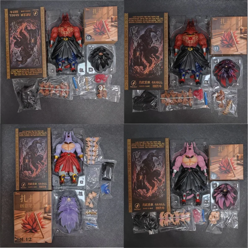 【In Stock】RED BOLT Studio（Beast Deities）Broly Dragon Ball SHF RL010/ RL011/ RL012/ RL013 Super Saiyan Broly 1/12 Action Figures - view 6