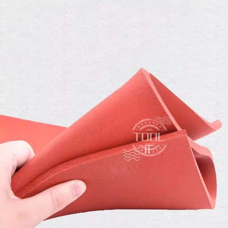 

Length400mm/500mm Silicone Foam Board High-Temp Sealing Pad Foam Silicone Sponge Pad Shock-Absorbing Heat Insulating Pad