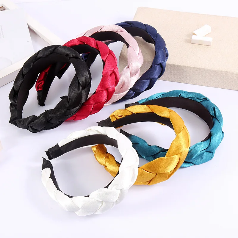 

Korean Fashion New Design Headband For Women Mesh Headband Girls Retro Hair Bands Soft Hairband Headwear Elastic Hair Bands