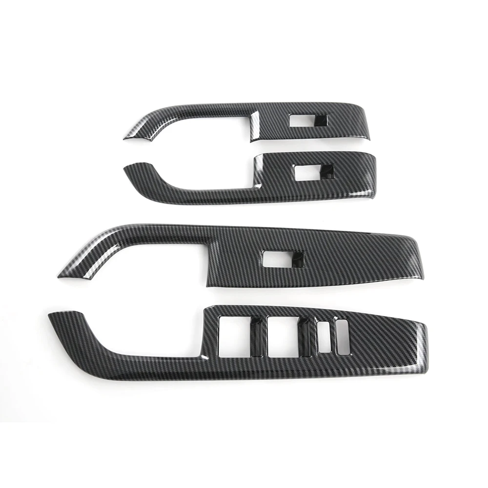 Carbon Fiber Pattern Center Console Panel Interior Trim Cover Stickers For 2025 2026 Mazda 6e EZ-6 Car Accessories