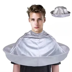 Creative DIY Apron Hair Cutting Cloak Coat Salon Barber Stylist Cape Umbrella Haircut Cloak Hairdressing Home Cleaning Protector