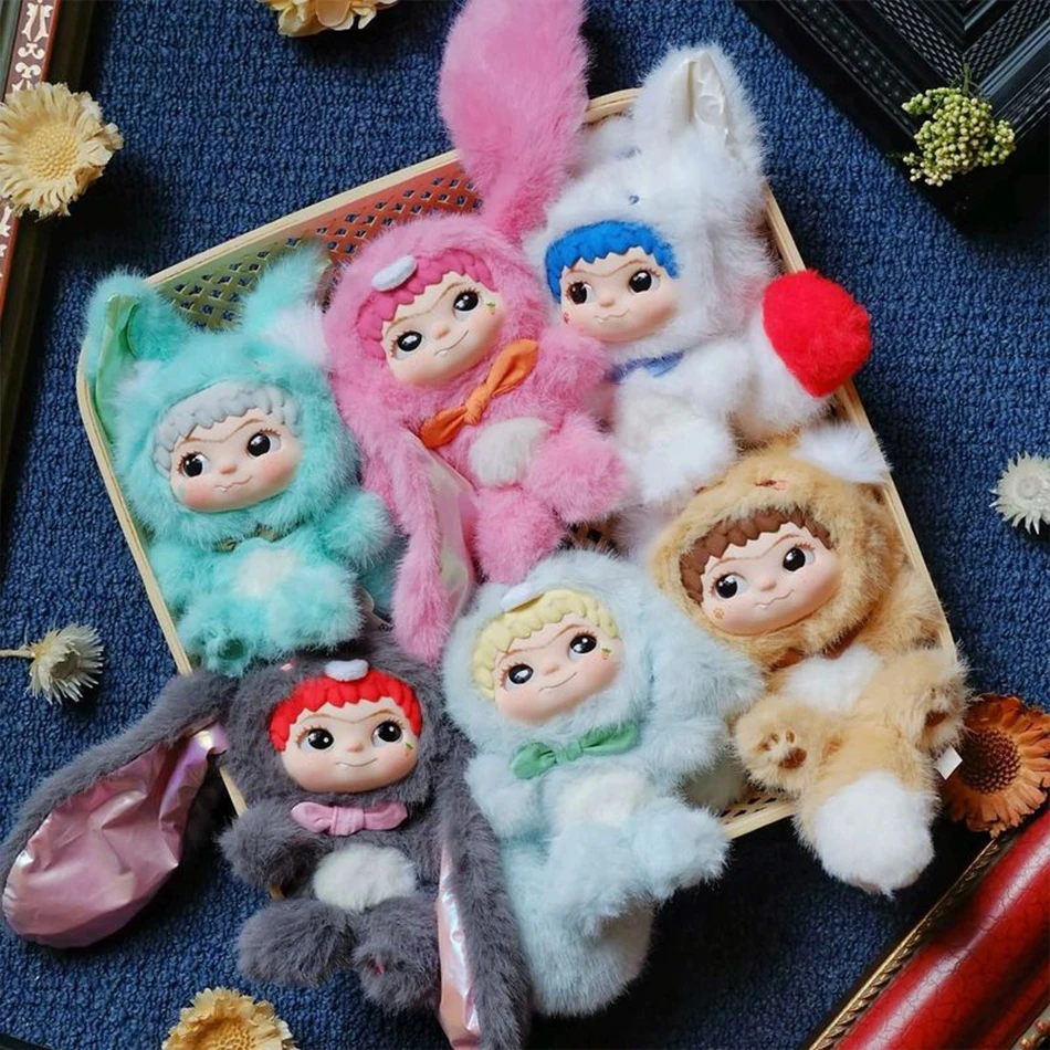 Wakuku Fox&Bunny Trickor Treat Series Blind Box Keychain Doll Pendant Toy Birthday Valentine'S Day Collection Model Kid Toy Gift