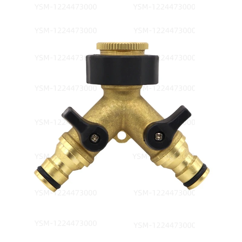 Faucet Tee Valve Diverter Connector One Point Two with Valve