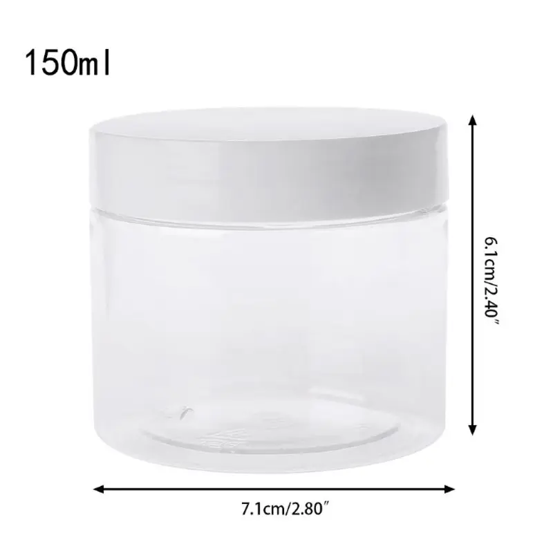 150 ml pojemnik do przechowywania pianki Slime Mud Light Clay Organizer Jar