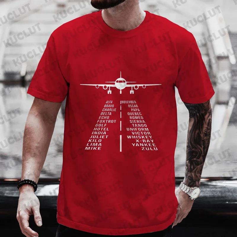 Airplane Travel Women Men T Shirt Summer Tops Women Men\'s Tops Funny Pilot Tee Aviation Alphabet Shirt Mens T Shirt Male Clothes