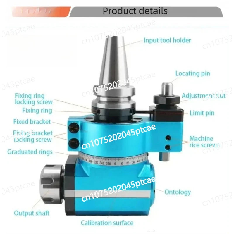 AG90-BT30/40/50-ER16 ER20 ER25 ER32 CNC آلة رئيس 2025 الساخن الزاوية اليمنى 90 الجانب طحن