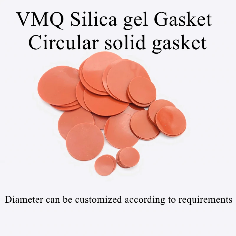 

Black Red Round Silicone Rubber Sheet Sealing Gaskets Diameter 4/10/15/18/20/22/24/25/30/32/35/40/45/50/60mm Thickness 1/2/3/4mm