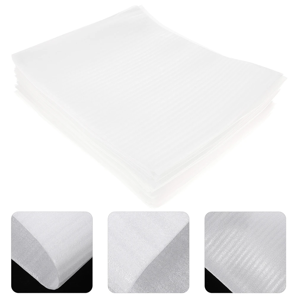 

300pcs Foam Pouches Pack Plate Packing Sleeve Dish Cushion Material For Transportation Lightweight Epe Foam Sheets Glass