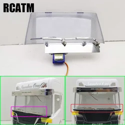 Metal Windscreen wipers For 1/14 Tamiya RC Truck Scania 56368 770s DIY Upgrade Trailer Parts Car Accessories