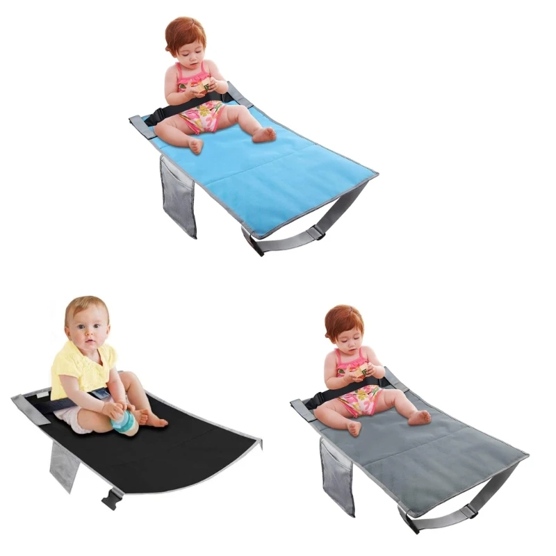 

Kids Travel Airplanes Bed Baby Pedals Bed Portable Travel Footrest Hammock