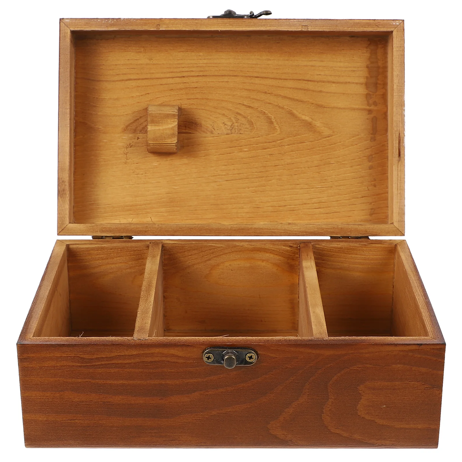 

Premium Sewing Kit with High Quality Ironware Accessories Natural Wood Grain Finish Sewing Tools Holder for Home Tailoring