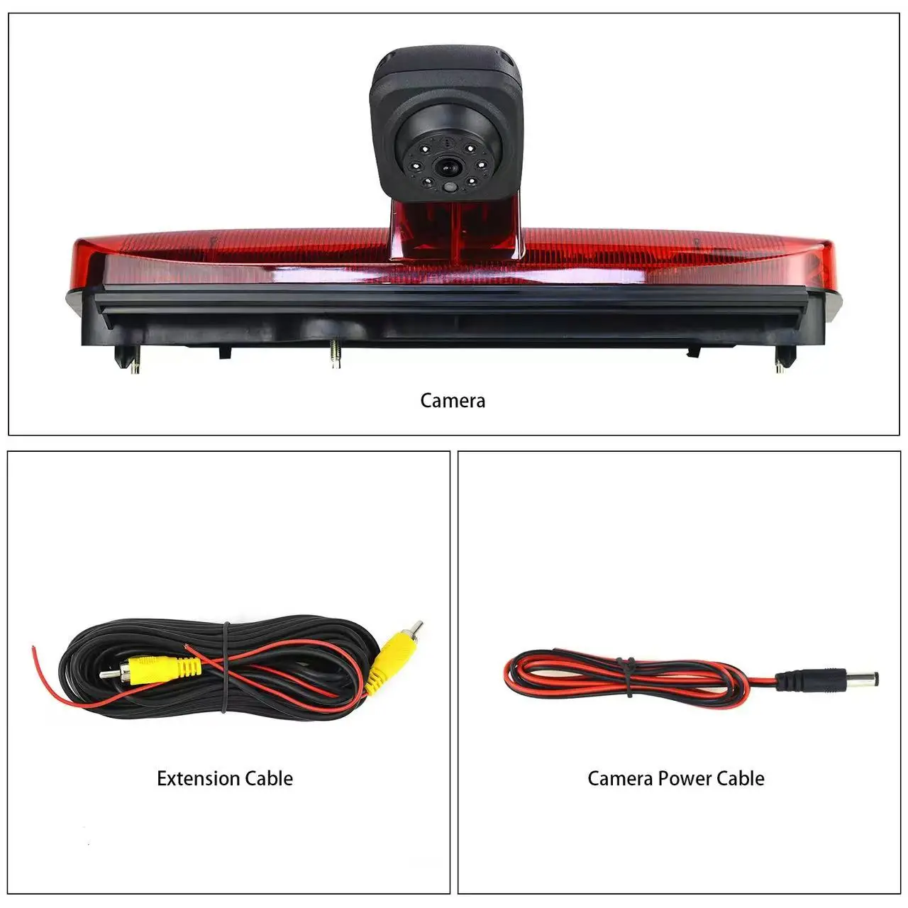 For the Ford Transit Connect 2014-2017 brake light rearview mirror reverse camera matched with a 6.86 rearview mirror display