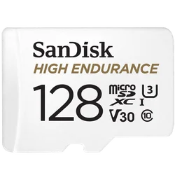 SanDisk Memory Card High Endurance Micro SD Card V30 U3 4K 32GB 64GB 128GB 256GB TF Cards for Dash Cam Home Video Monitoring