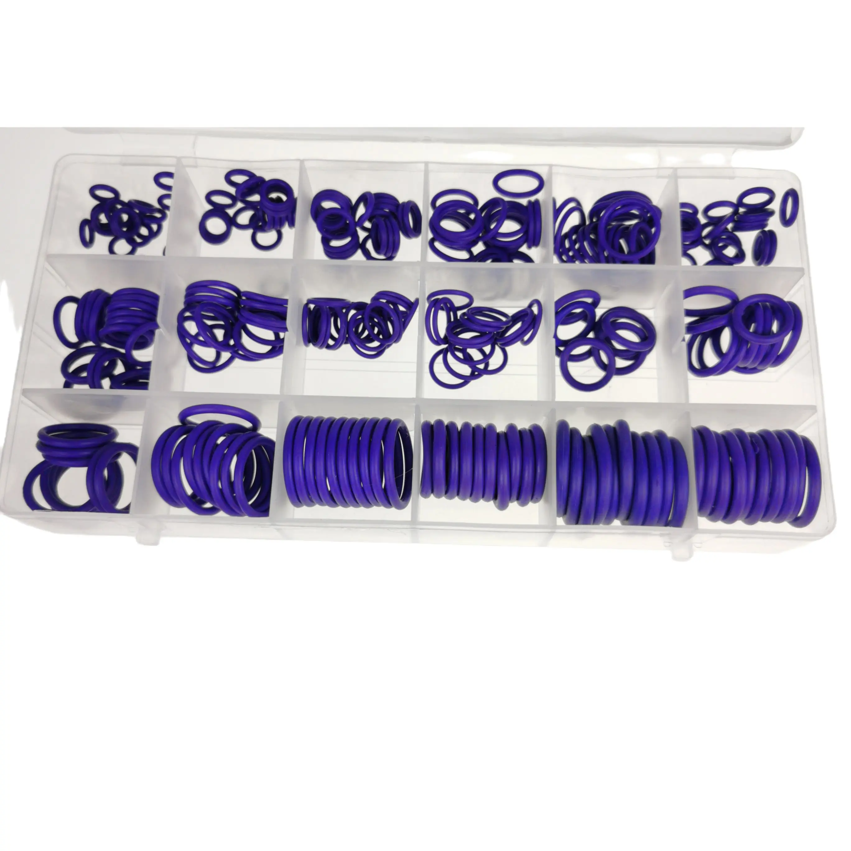 265pcs 18 Größen Universal Auto Klimaanlage hnbr o Ringe Autore parat ur Werkzeuge Kompressor Gummiringe Dicht mittel Autozubehör