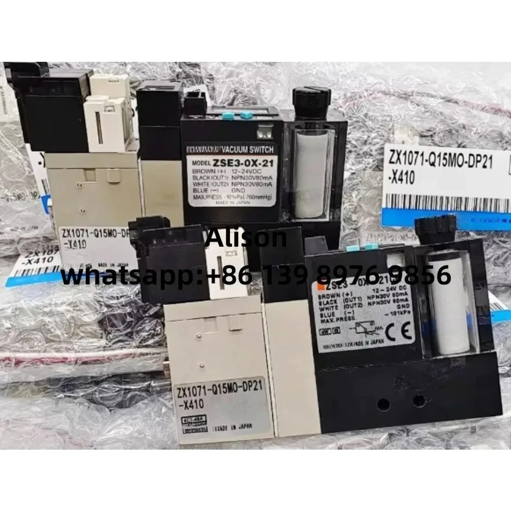 Original vacuum generator ZX1071-Q15MO-F ZX1071-Q15MO-F-X121 ZX1071-Q15LO-F ZX1071-Q15MO-D21CL-X121 ZX1071-Q15MO-DP21L-X410