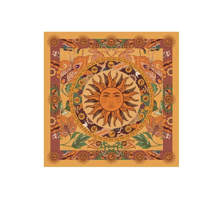 Tarot Tablecloth Mandala Tree of Life Butterfly Mushroom Constellation Velvet Tablecloth party table cloth decoration