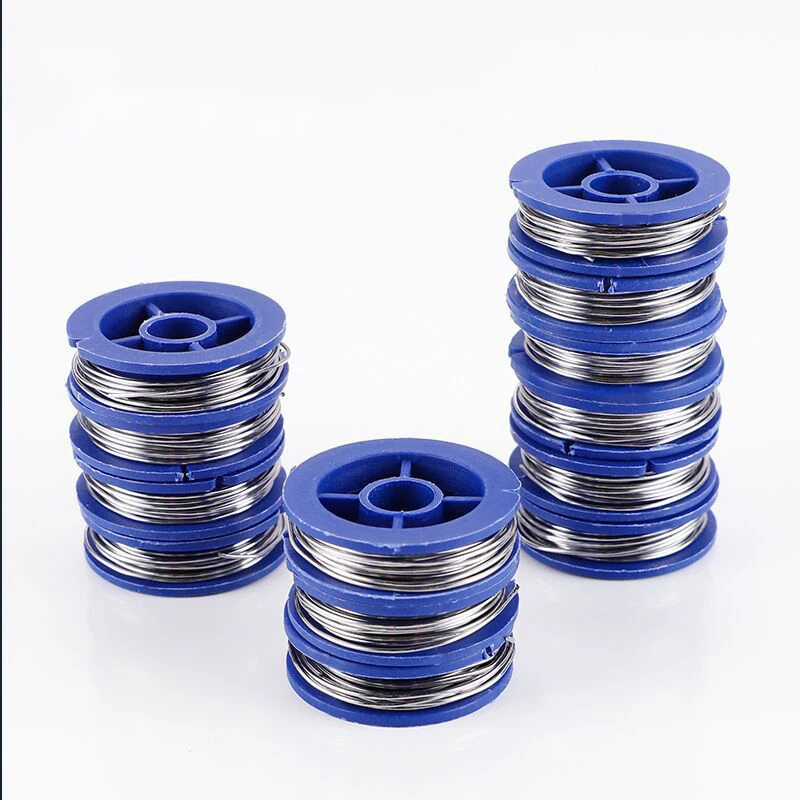 

2PC 0.8mm 1.0mm 20g 50g 100g Soldering Tin Wire Tin Melt Rosin Core Solder Soldering Wire Roll No-clean FLUX 2.0%