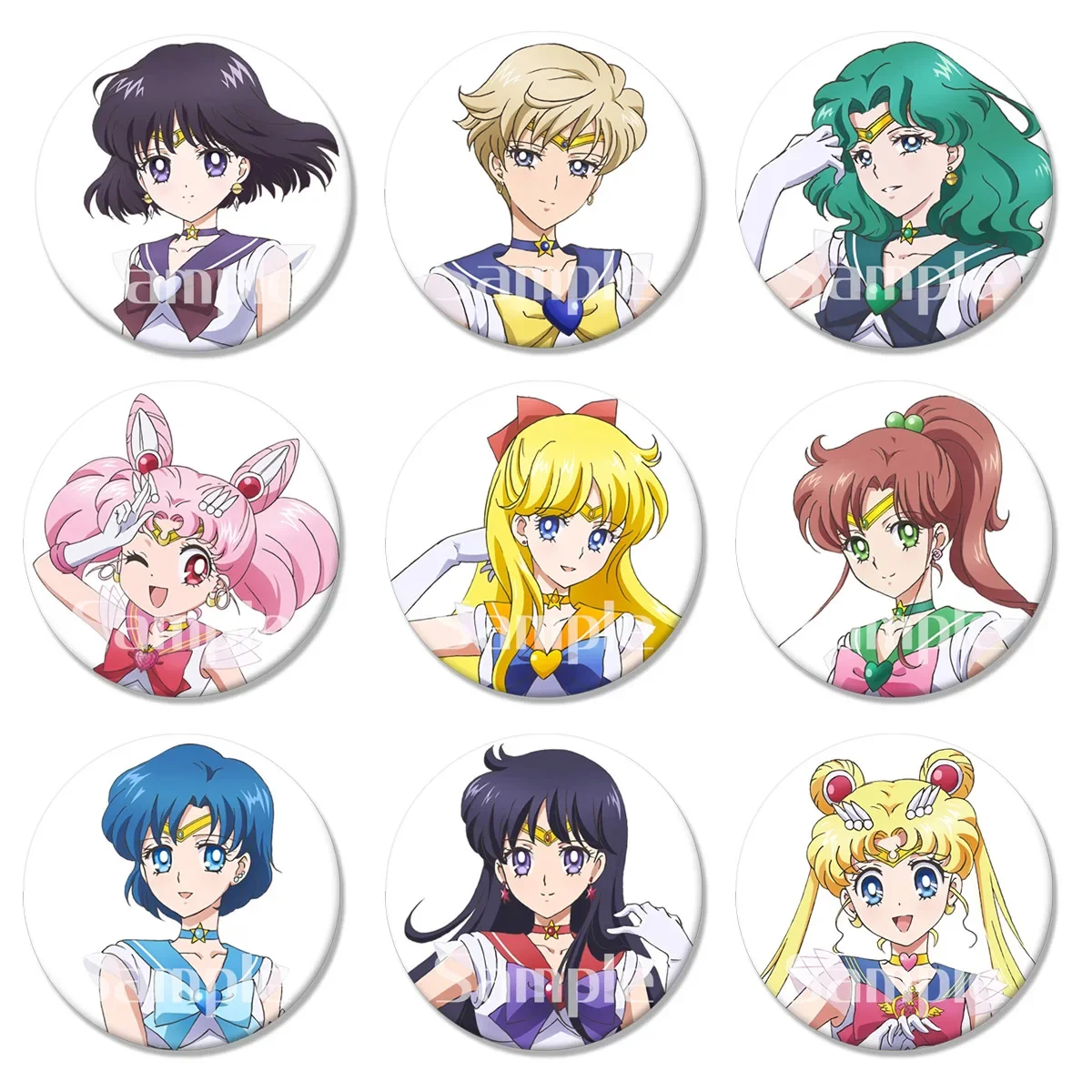 

Карты аниме «Сакура» Captors, значок вспышки, аксессуары ACG, брелки, магнит на холодильник, удобное зеркало для макияжа, подарок для мальчиков и девочек