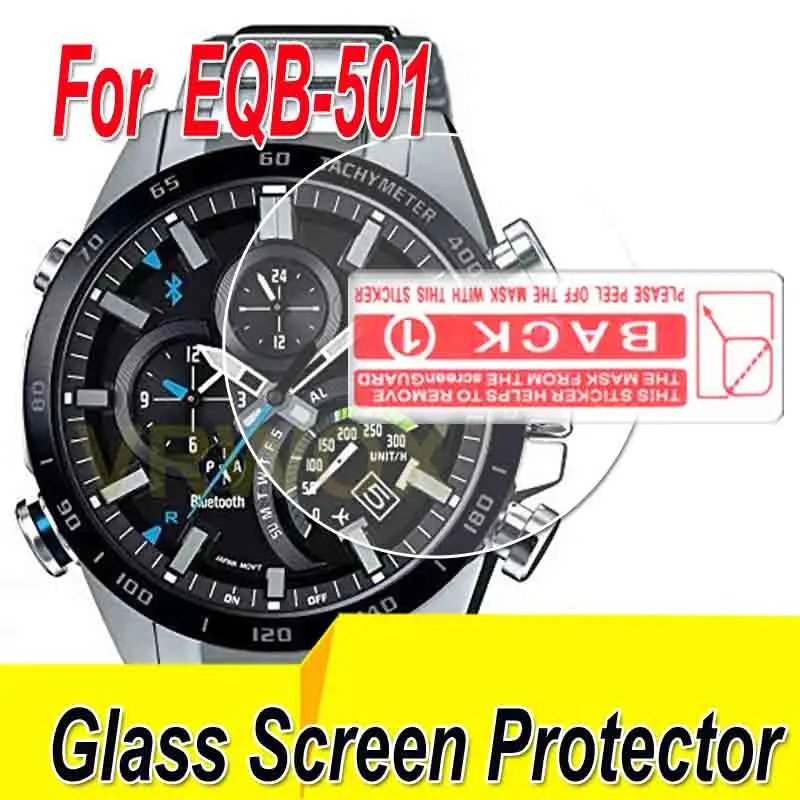 

2PCS Glass Screen Protector For Watch GBX-100-2A EQB-501 EQB-900D-1A EQB-800 EQB-1000 PRJ-B001-5 ,2.5D Rounded Edges 9H